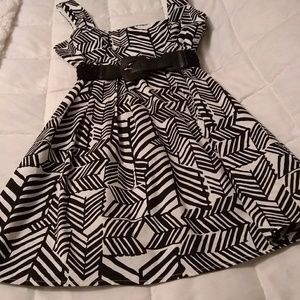 City Triangles Geometric Sundress